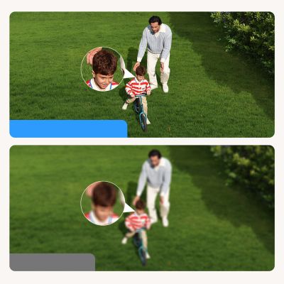 6. Baseus Security N1 2K Outdoor Monitoring Kit (2 Cameras) – White