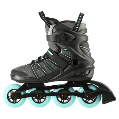 3. NILS EXTREME NA14217 ROLLER SKATES BLACK-MINT SIZE 42