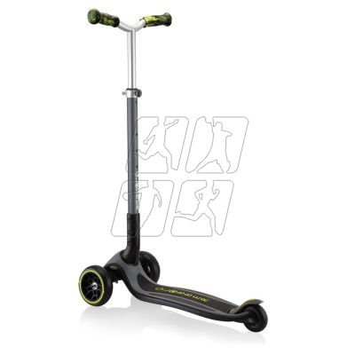 4. Globber Master Prime 3-Wheel Scooter / Black - Lime Green 664-106