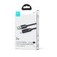 8. Joyroom Prism Series A16 Lightning / USB-A Cable 2.4A 1.2m with LED Display - Black