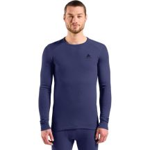Odlo BL TOP crew neck l/s ACTIVE WARM long sleeve thermal underwear size M Blue