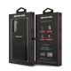 8. AMG AMHCS21FESGSEBK S21 FE G990 czarny/black hardcase Leather Debossed Lines