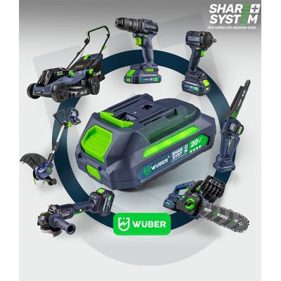 3. Cordless pressure washer 300 l/h 20 V W04322 WUBER