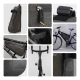 2. Wozinsky Bicycle Frame Bag 3.5L Gray (WBB15BK)
