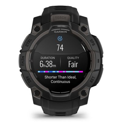 21. Garmin Instinct 3 AMOLED 45 mm Sports Watch, Black
