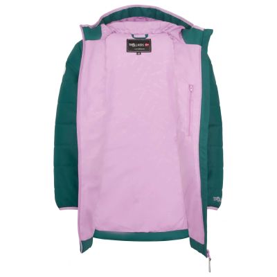 2. Trollkids Girls’ Stavanger Coat midnight petrol/light violet (219-150)