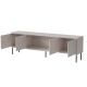 2. TV cabinet ABI 4D 200x38x62 cashmere matt
