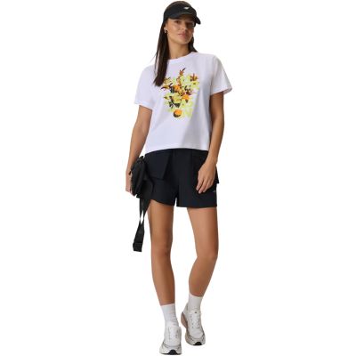 6. Women's T-shirt 4F F2721 white 4FWSS26TTSHF2721 10S