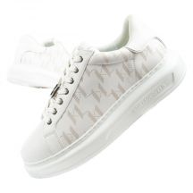 Karl Lagerfeld Kapri men's shoes sneakers natural leather white