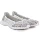 4. Women's leather openwork shoes, white, S.Barski 7036
