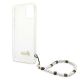 7. Guess GUHCP12LKPSWH iPhone 12 Pro Max 6.7" Transparent Hardcase White Pearl