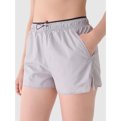 8. Women's quick-drying running shorts 4F 4FWAW24TFSHF0758-25S