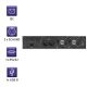 5. UPS RACK Qoltec Pure Sine LCD 3000VA 2400W emergency power supply