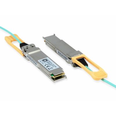 2. LevelOne AOC-0503 Network Transceiver Module 103100 Mbit/s QSFP28 850 nm Fiber Optic