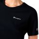 4. Champion Women's Short Sleeve T-shirt Black 118408 KK001
