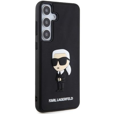 4. Karl Lagerfeld 3D Rubber Ikonik case for Samsung Galaxy S24+ - black