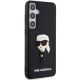 4. Karl Lagerfeld 3D Rubber Ikonik case for Samsung Galaxy S24+ - black