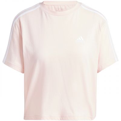 2. adidas Essentials 3-Stripes Single Jersey Crop Top W IY4227