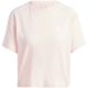 2. adidas Essentials 3-Stripes Single Jersey Crop Top W IY4227