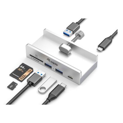 2. Equip 128968 hubs and hubs USB 3.2 Gen 1 (3.1 Gen 1) Type-A 5000 Mbit/s Aluminum