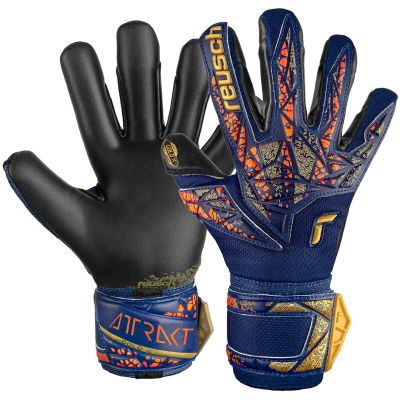 9. Reusch Attrakt Gold XM 5470945 4411 Goalkeeper Gloves