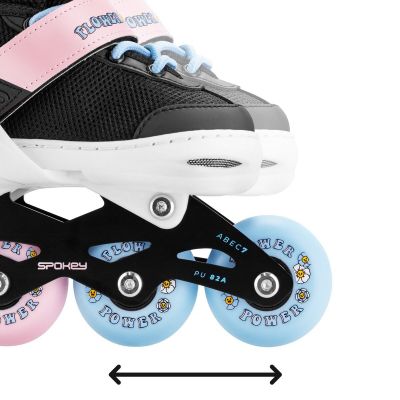 5. Spokey Joy Jr Roller Skates SPK-942278 size 27-30 GN/BL