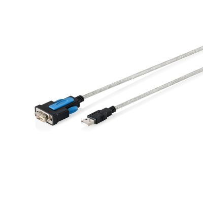 Digitus DA-70170 Parallel Cable Transparent 1.8m USB Type-A RS-232