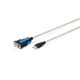 Digitus DA-70170 Parallel Cable Transparent 1.8m USB Type-A RS-232