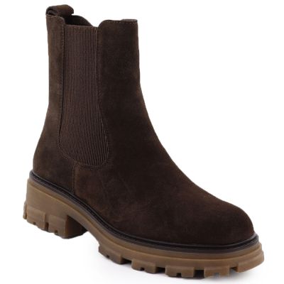 Brown Women’s Leather Chelsea Boots Sergio Leone TR25733-S