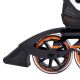5. NILS EXTREME NA1060S ROLLER SKATES BLACK-ORANGE SIZE 42