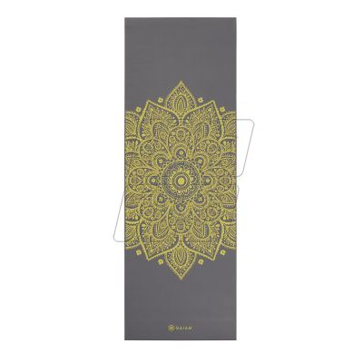 5. Yoga mat Gaiam &quot;CITRON SUNDIAL&quot; 6mm 61333