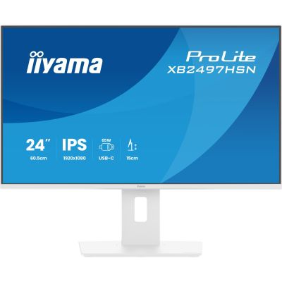 7. IIYAMA 60.5cm (24") XB2497HSN-W1 16:09 HDMI+DP+USB-C IPS