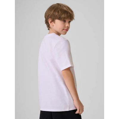 2. Boy's cotton T-shirt 4F 4FJRSS26TTSHM4280-10S