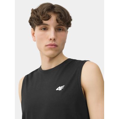 5. Men's sleeveless shirt (SET OF 3 T-SHIRT) 4F 4FWSS25TSLEM288-90S