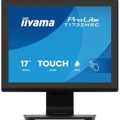 2. iiyama ProLite T1732MSC-B2S computer monitor 43.2 cm (17") 1280 x 1024 px SXGA LED Touchscreen Black