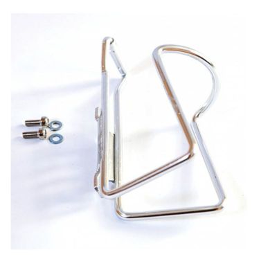 Silver bottle cage