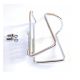 Silver bottle cage