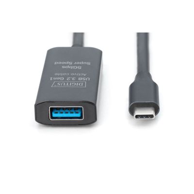 3. Digitus Active USB 3.2 Gen1 5G Extension Cable, USB-C - USB-A, 10 m