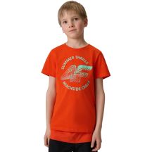 Boy's T-shirt 4F M3284 red 4FJWSS26TTSHM3284 62S