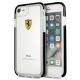 Ferrari Hardcase FEGLHCP7BK iPhone 7/8 SE 2020 / SE 2022 Shockproof transparent black