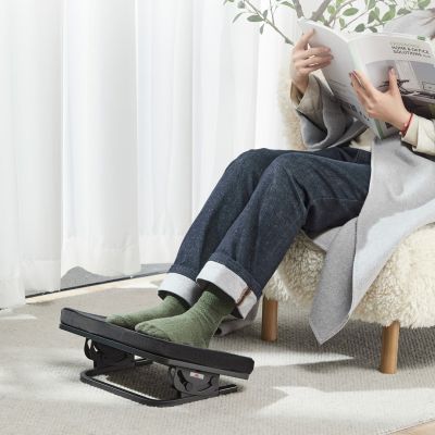 24. MACLEAN ERGONOMIC FOOTREST, SMOOTHLY ADJUSTABLE ANGLE WITH CUSHION MC-460