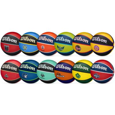 12. WILSON WNBA TEAM TRIBUTE BASKETBALL BSKT LA SPARKS Y.6