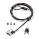 8. Kensington ClickSave® 2.0 3-in-1 Laptop Lock with Key