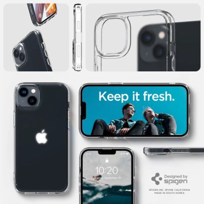 10. Spigen Ultra Hybrid iPhone 14 Plus Case - Matte Clear