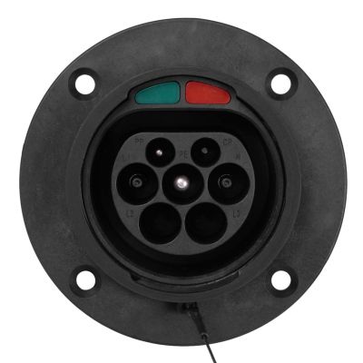 2. AKYGA EV TYPE 2 Socket, 1-Phase, Male, AK-SC-E25