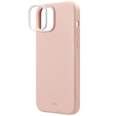 4. Uniq Lino Hue Magclick Charging case for iPhone 15 - pink