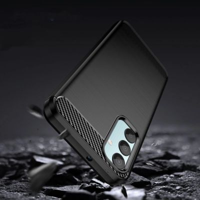 3. Tech-Protect TPUCarbon Case for Samsung Galaxy M15 5G - Black