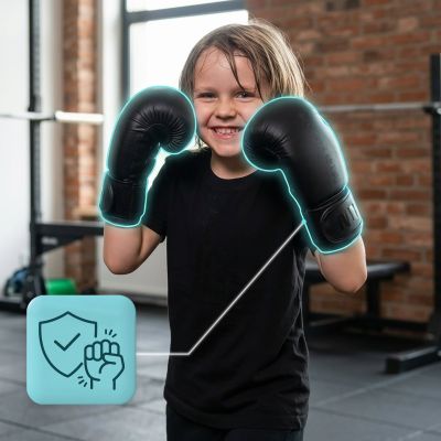 15. Meteor 6kg Punching Bag and 6oz Boxing Gloves Set