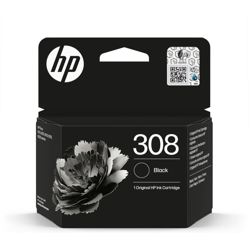 HP Black Ink 308