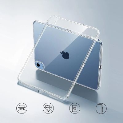 7. Tech-Protect FlexAir Hybrid Case for iPad 10.9” 10 / 2022 / 11” 11 / 2025 - Transparent